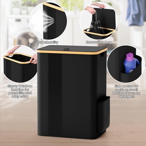 BlissTotes 80L Laundry Basket Hamper - Image 4