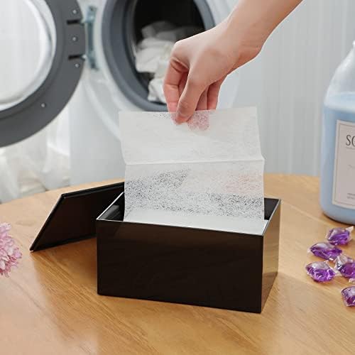 Farmhouse Laundry Dryer Sheet Holder Detergent Pods Container - Image 2