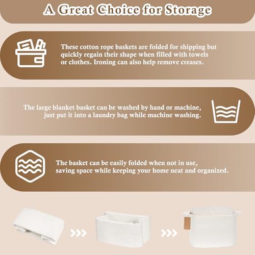 Goodpick Woven Rope Storage Basket - Image 7