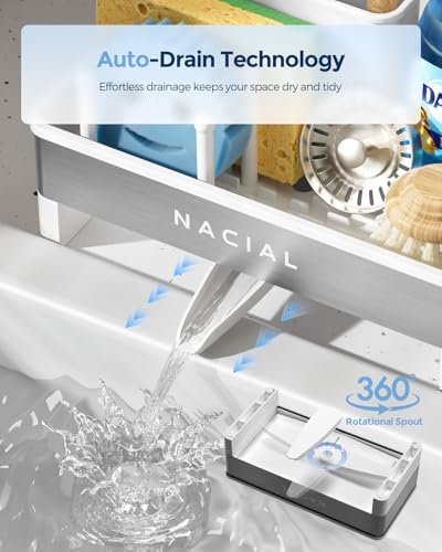 Nacial Kitchen Sink Organizer, Sink Caddy - Image 3