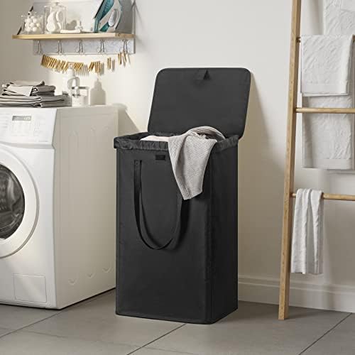 WOWLIVE 100L Black Laundry Hamper - Image 2