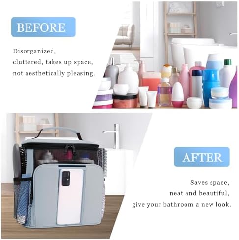 Dorm Room Essentials for College Students Girls Boys Guys, Shower Caddy - Image 4