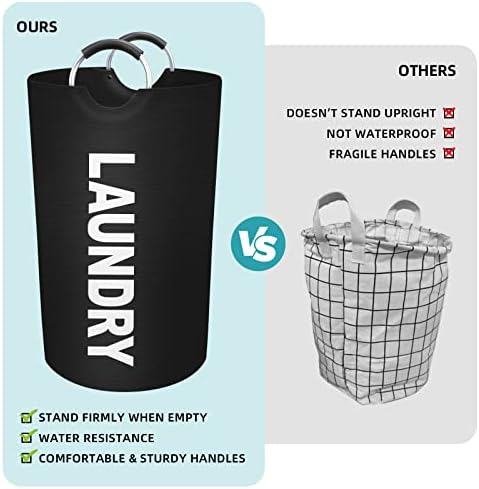 75L Large Laundry Basket, Dirty Clothes Waterproof Laundry Hamper - Image 4