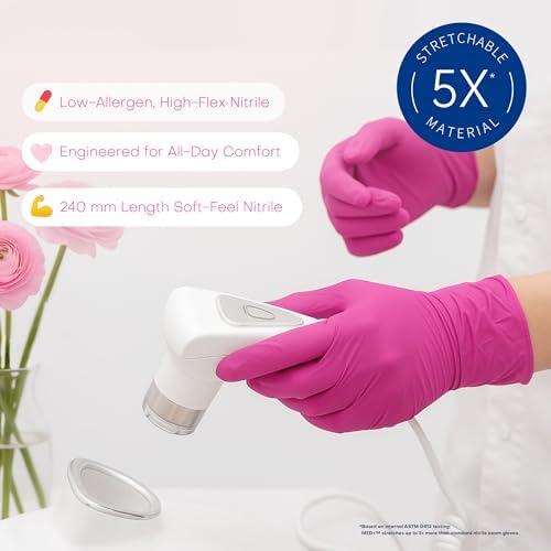 Supmedic Nitrile Exam Gloves, 4 Mil MED+ Powder-Free Latex-Free Cooking - Image 5