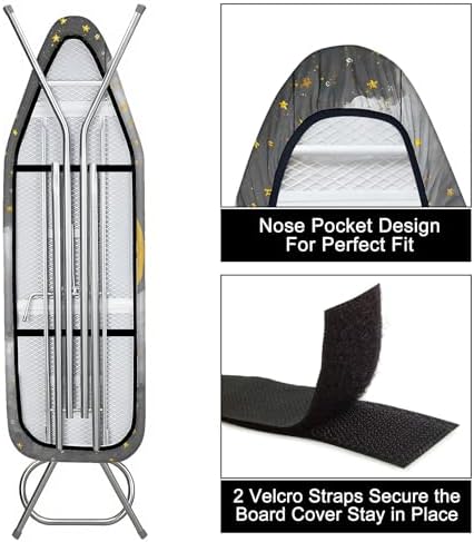 Quick Install Ironing Board Cover 17" x 55" Ironing Board Cover - Image 3