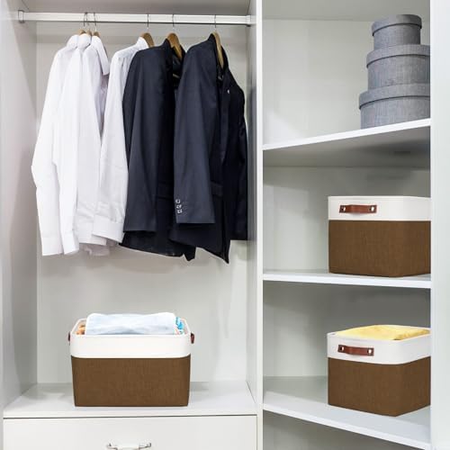 Bagnizer Storage Bins Large Fabric Storage Baskets - Image 2