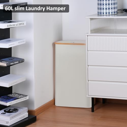 Slim Laundry Hamper, Narrow laundry Hamper - Image 4