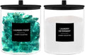 TIPGO Glass Jars for Laundry Room Organization, Laundry Pods Container by TIPGO