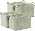 BROWNLILY Handwoven Clothes Basket Laundry Hampers Large Wicker Storage Baskets by BROWNLILY