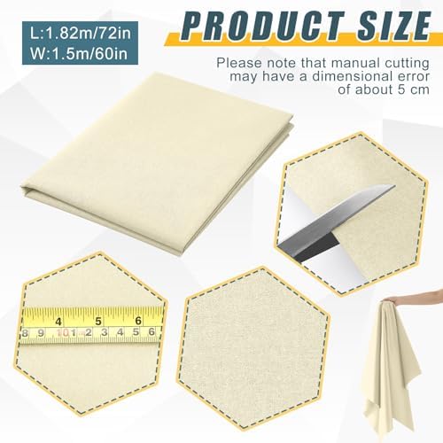 Treela 60" x 2 Yard Scorch Resistant Fabric Insulated Blend Ironing Scorch - Image 2