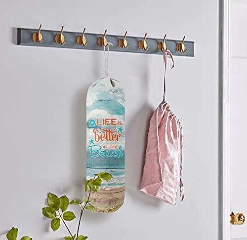 Life is Better at The Beach, Grocery Bags Holder Organizer - Image 4