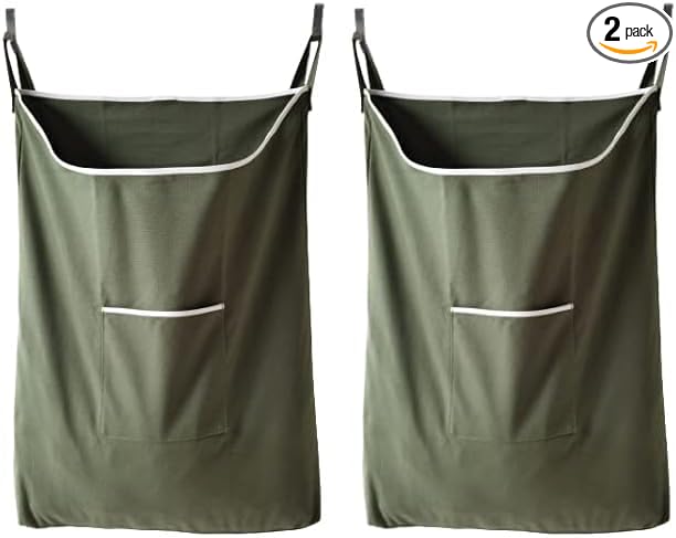 Laundry Collector, Laundry Hamper, Door Hanging Laundry bag by GORISEN