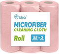 AIDEA Microfiber Cleaning Cloth 165 Sheets 3 Roll by AIDEAHOME