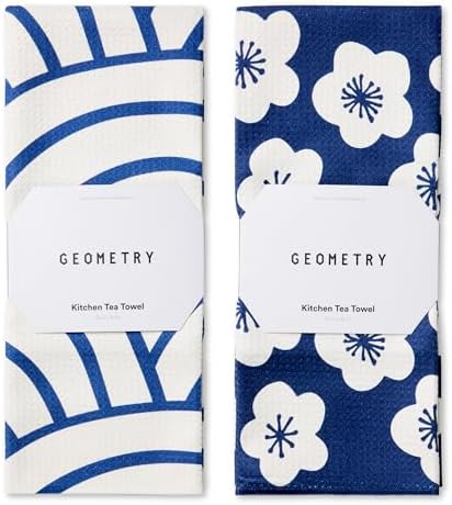 GEOMETRY Kitchen Tea Towels by GEOMETRY