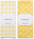 GEOMETRY Tea Towels – Spring & Summer Collection – Quick-Dry, Ultra-Absorbent by GEOMETRY