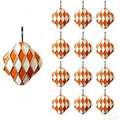 Decorative Geometric Shower Curtain Hooks, Rustproof Metal Shower Hooks by Unknown
