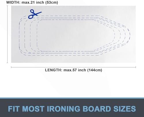 VividPaw Ironing Board Padding Only, Thick Felt Underlay Pad - Image 6