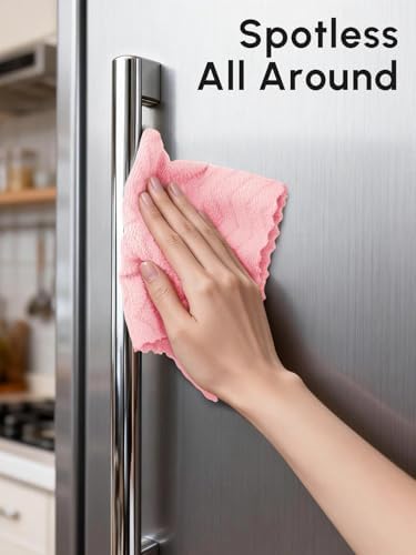 Microfiber Cleaning Cloths Roll 75 Pack 12x12 Inch Lint Free - Image 5