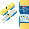 LOLA Cellulose SqueezeMatic Butterfly Sponge Mop Refill, Replacement Head by LolaProducts