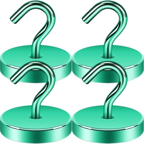 Neosmuk Magnetic Hooks for Cruise Cabins, 170lb Heavy Duty, 4 Pack by Neosmuk