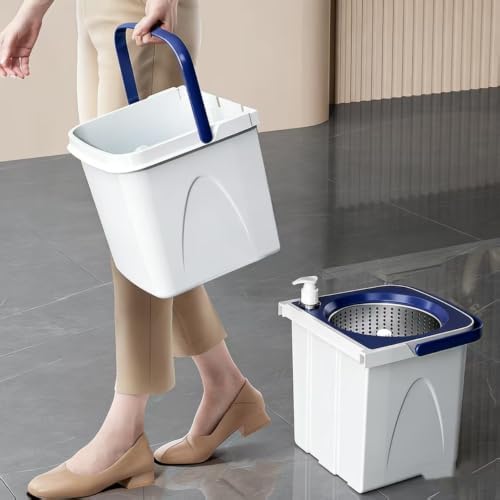 Spin Mop and Bucket Set with 3 Washable Pads - Image 6