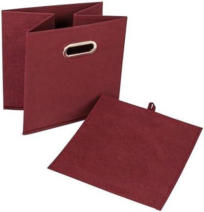 Household Essentials Fabric Storage Bins 6 Piece Set - Image 3