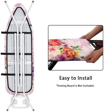 Flashideas Color Roses Ironing Board Cover Ventilate Resist Scorching Cover - Image 5