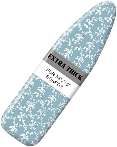 Ironing Board Cover 15"x54"，Standard Ironing Board Replacement Cover，Easy Fit by seewan