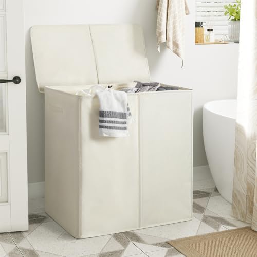 WOWLIVE 180L Double Laundry Hamper 2 Section - Image 3
