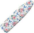 Blue Butterfly Floral Folding Tabletop Ironing Board Cover Standard Size Scorch by Darisoco