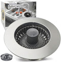 Anlige Kitchen Sink Drain Strainer, 3 in 1 Pop Up Kitchen Sink Stopper by Anlige