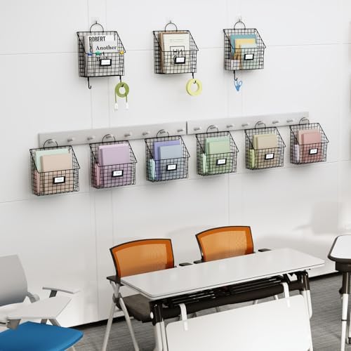 4 Packs Hanging Wall File Organizer - Image 3