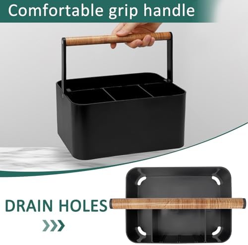 BYUNER Portable Shower Caddy Dorm: Bathroom Caddy Organizer - Image 3