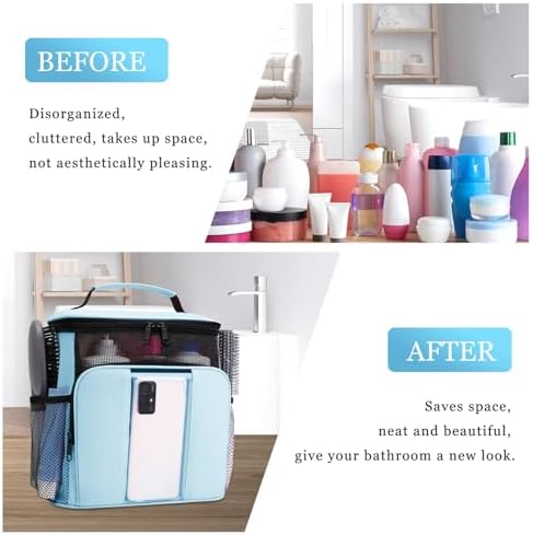 Dorm Room Essentials for College Students Girls Boys Guys, Shower Caddy - Image 4