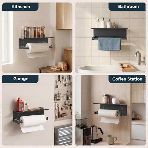 FORIOUS Wall Mount Paper Towel Holder - Image 7