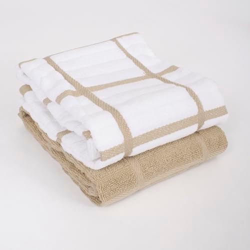 All-Clad Solid & Coordinate Kitchen Towels: Highly Absorbent, Super Soft Long - Image 2