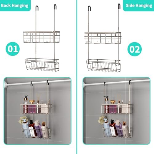 HapiRm Hanging Shower Caddy Organizer - Image 3
