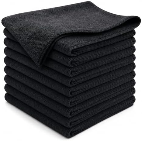 Premium Microfiber Cleaning Towels, 16 x 16 Inch, 400 GSM, Ultra Soft, by Unknown