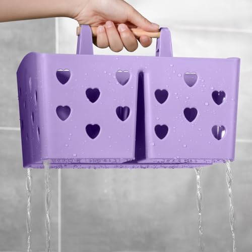 Portable Shower Caddy Plastic Shower Basket Organizer - Image 2