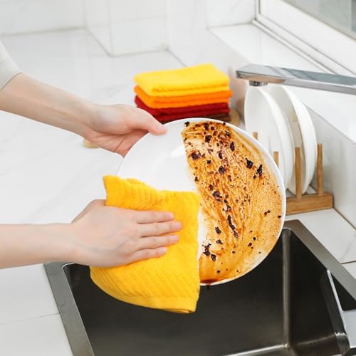 100% Cotton Kitchen Dish Towels Set - Image 6