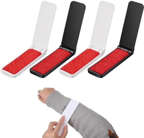 Hecila Foldable Lint Brush for Clothes Portable Lintbrushes Compact Size - Image 7