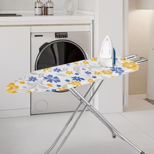 Retro Floral Ironing Board Cover Heat Reflective Ironing Pad Protector - Image 2