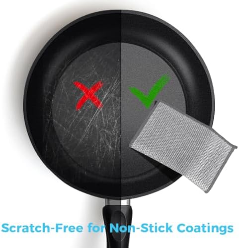 AIDEA Non Scratch Wire Dishcloth 24PK, Dish Cloths - Image 6