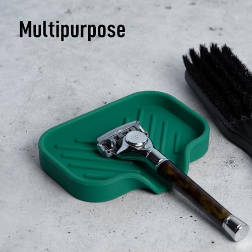 Zulay Kitchen Small Silicone Sponge Holder – Space-Saving Sink Organizer Tray - Image 6