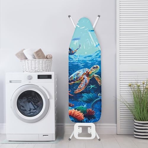 GLENLCWE Underwater Sea Turtle Ironing Board Cover - Image 3