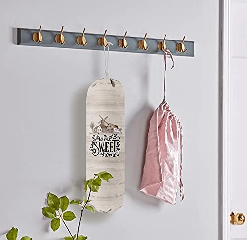 Home Sweet Home, Grocery Bags Holder Organizer - Image 4