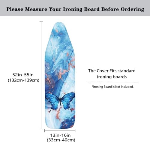 Ironing Board Cover Non-Slip Ironing Board Replacement Cover Protective Scorch - Image 5