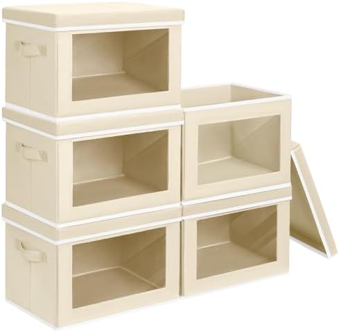 Homsorout Storage Cubes with Lids by Homsorout