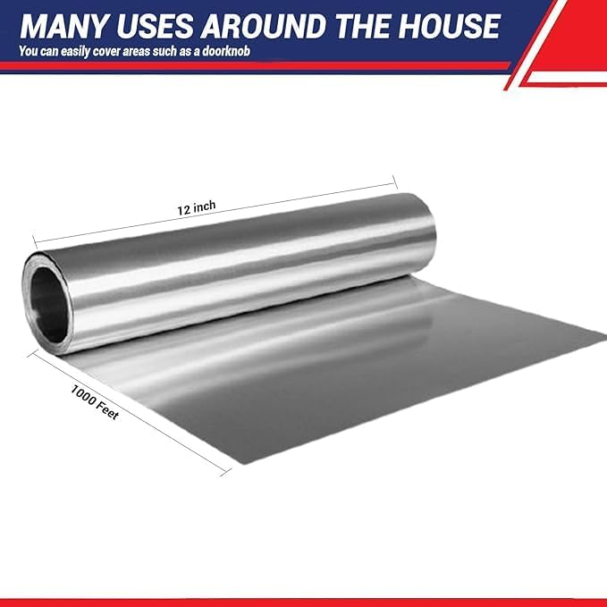 12"x1000 Aluminum Foil Roll | Ideal - Image 4
