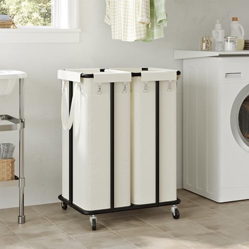 WOWLIVE Double Laundry Hamper - Image 2